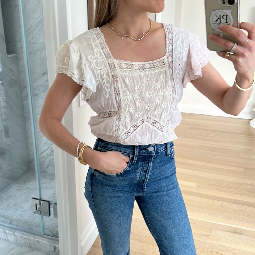Loveshackfancy Steffi Top